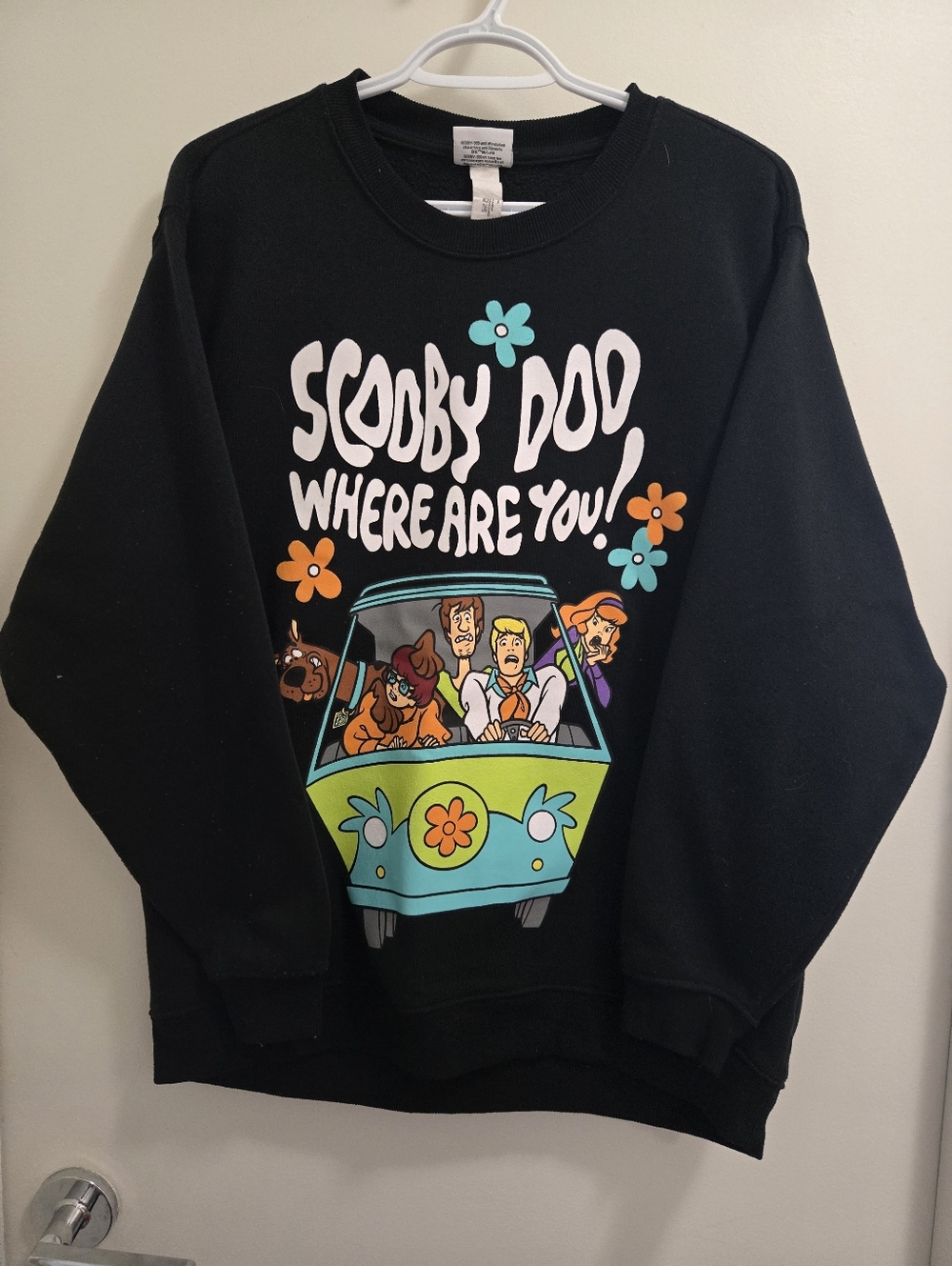 Ladies Scooby-Doo Crewneck Sweatshirt
